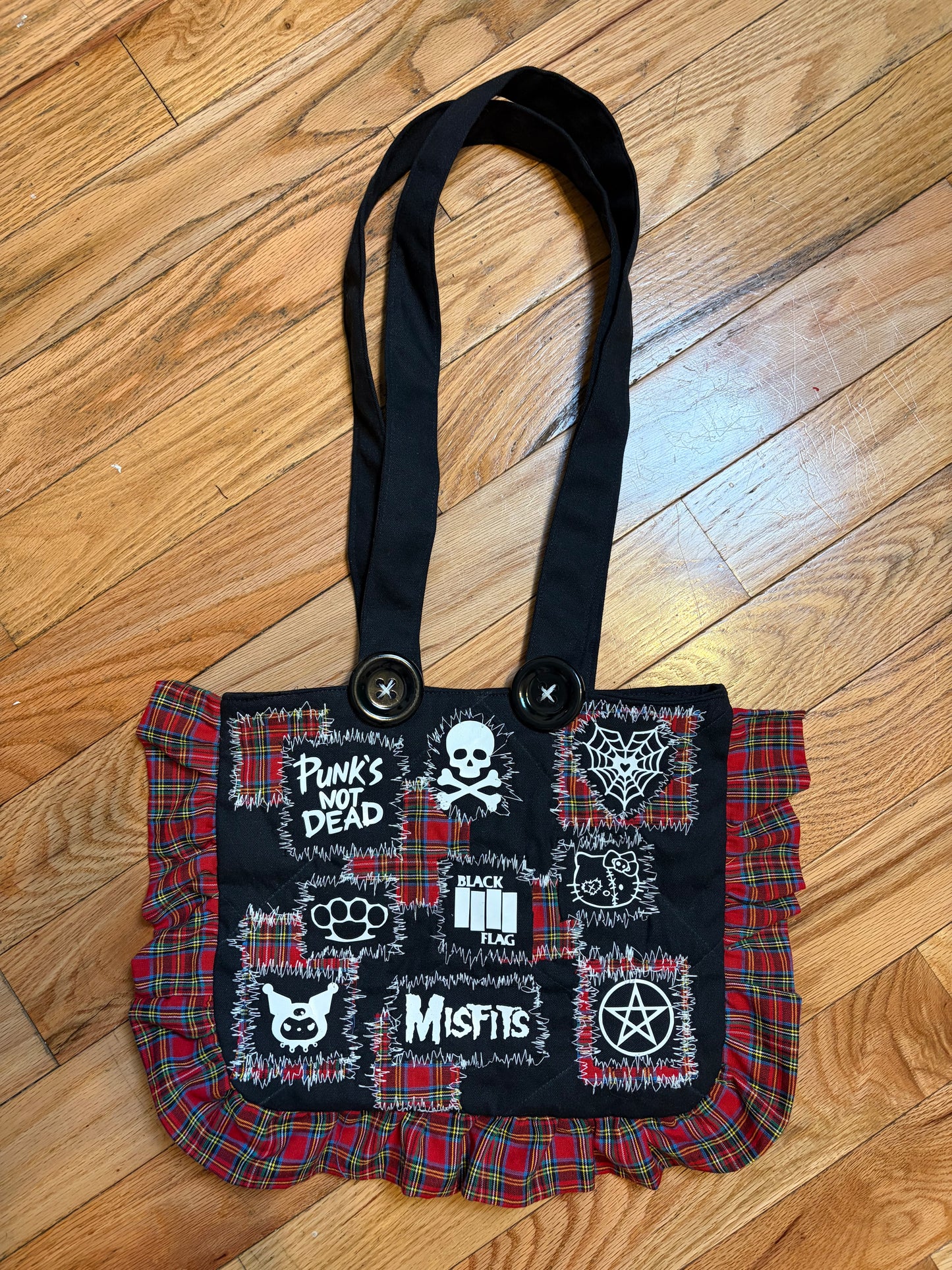 PLAID PUNKBAG